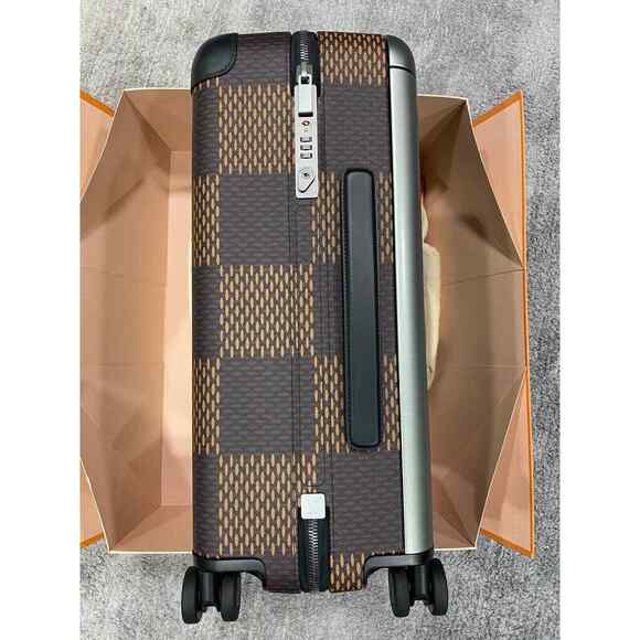 Louis Vuitton Horizon 55 Nigo LV Made Cabin Rolling Luggage Damier Travel Bag - Picture 5 of 12